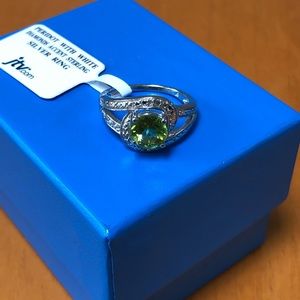 Peridot Sterling silver women’s ring